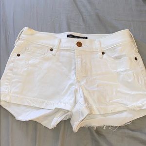 White shorts